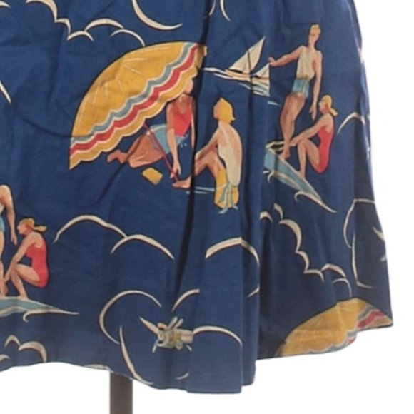 NWT Ralph Lauren Mikaela Retro Print Skirt - Picture 8 of 16